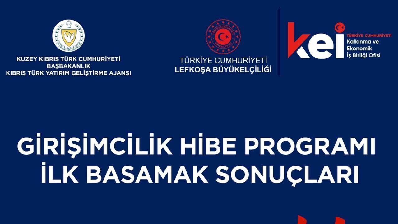 Girişimcilik Hibe Programı’nda ilk aşama sonuçları açıklandı