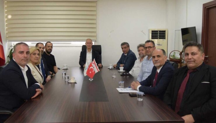 Hasipoğlu, turizm örgütü temsilcileriyle görüştü
