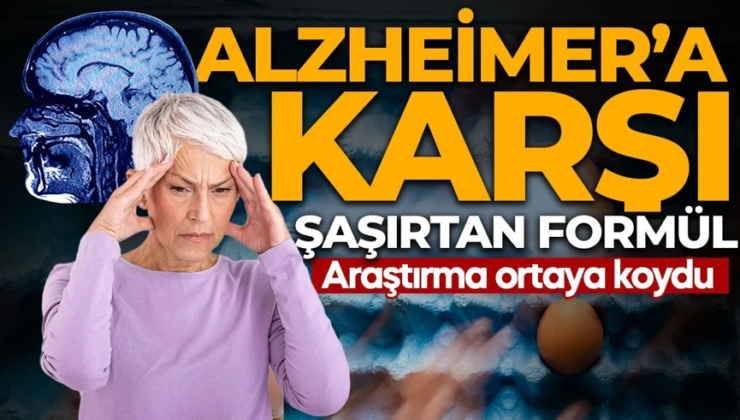 Alzheimer’dan korunmanın yolu basit: 5 yumurta