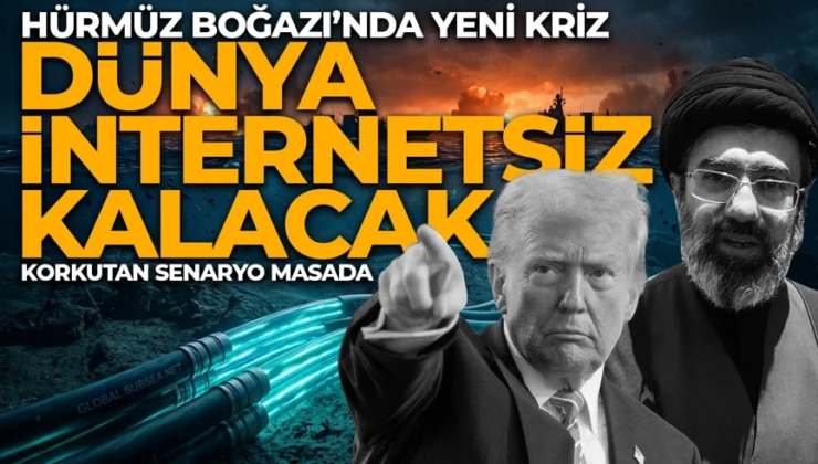 İran’ın yeni tehdidi sonrası dünya diken üstünde! Hürmüz Boğazı’ndaki internet kabloları kesilebilir: Dünya internetsiz kalacak