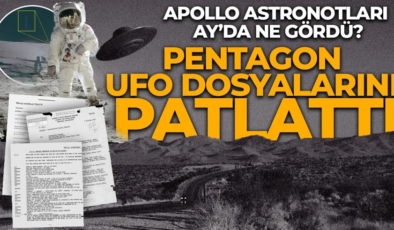 Pentagon UFO dosyalarını patlattı: Apollo astronotları Ay’da tanımlanamaz ışıklarla karşılaştı