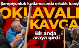 Metroda oklavalı taraftar kavgası! Galatasaray’ın şampiyonluk kutlamasında ortalık karıştı