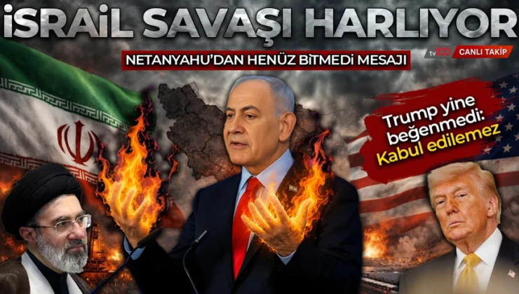 İsrail savaşı harlıyor: Henüz bitmedi! İran-ABD gerilim yükseliyor: Trump’ın yine hoşuna gitmedi