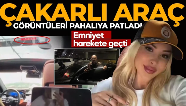Çakarlı görüntü Emniyet’i harekete geçirdi! Begüm Ece Pazarcı’ya 173 bin TL ceza!