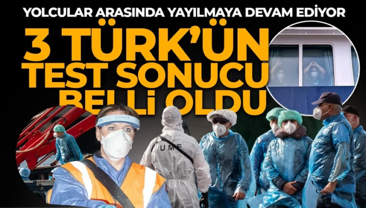 Hantavirüslü gemideki üç Türk vatandaşının sonuçları negatif