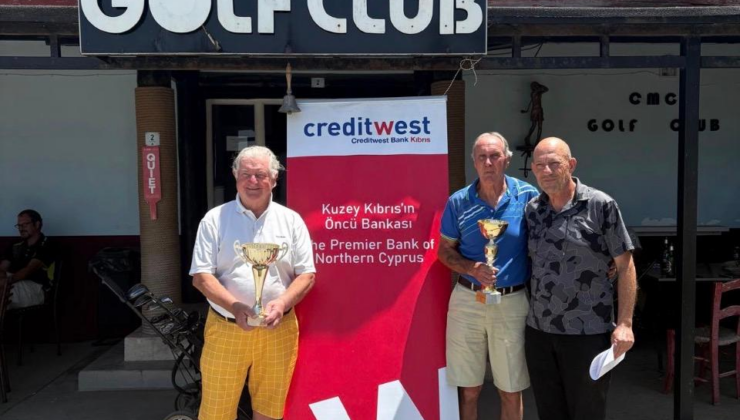 CMC’de Cengiz Topel Open Golf Turnuvası Şampiyonu Jean Pierre Mainardi…