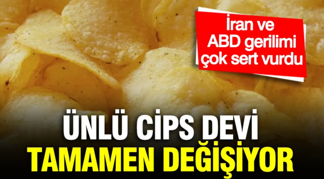 Ünlü cips devinde yeni dönem: Ambalajları tamamen değiştiriyor