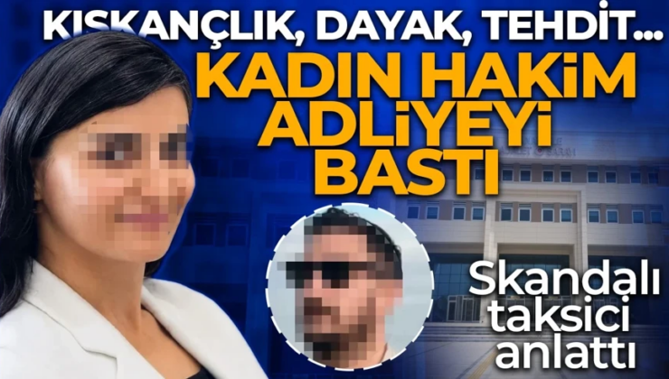 Açığa alınan kadın hakim adliyeyi basıp, tehditler savurdu! Tatlı siparişiyle başlayan skandallar zinciri