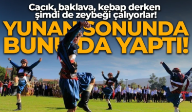 Yunanistan, ‘Zeibekiko’ ismi ile zeybek oyununu da çalmaya çalışıyor
