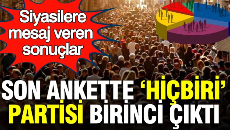 Son anket ASAL’dan: Yüzde 40,2’lik oran gündem oldu