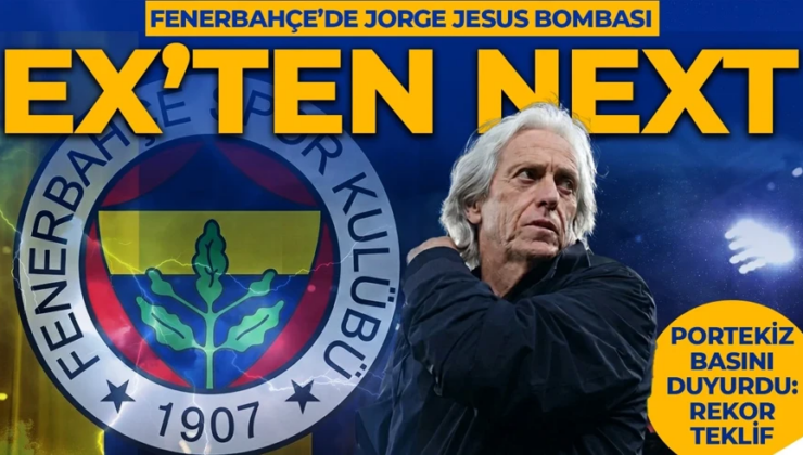Fenerbahçe’de Jorge Jesus bombası! Portekiz basını duyurdu: Rekor Teklif
