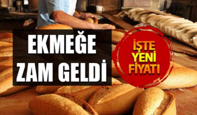Ekmek zamlandı !..