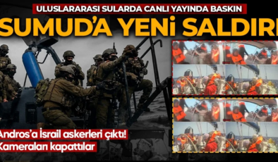İsrail donanması uluslararası sularda Küresel Sumud Filosu’na tekrar saldırdı