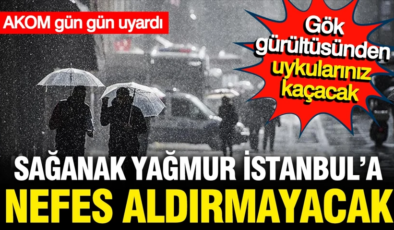 AKOM gün gün uyardı: Şiddetli yağış ve fırtına nefes aldırmayacak