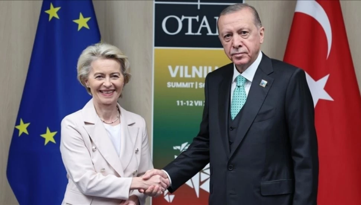 Erdoğan ile Ursula von der Leyen görüşmesinde Kıbrıs konusu da ele alındı