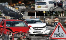 Bir haftada 67 trafik kazası meydana geldi, 31 kişi yaralandı, 2 bin 869 sürücü rapor edildi
