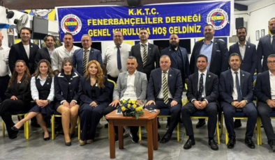 KKTC Fenerbahçeliler Derneği’nde Tolga Ahmet Raşit yeniden başkan
