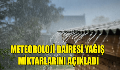 En fazla yağış Zafer Burnunda kaydedildi
