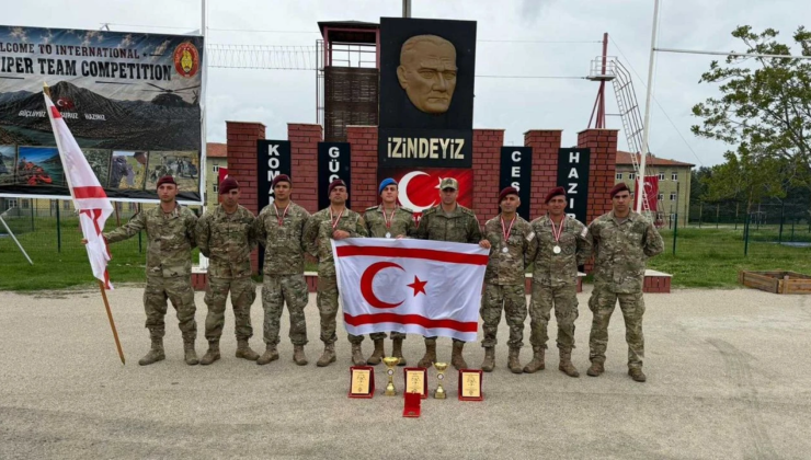 Güvenlik Kuvvetleri Komutanlığı timleri,   “En İyi Keskin Nişancı Timi Yarışması”nda büyük başarı elde etti.