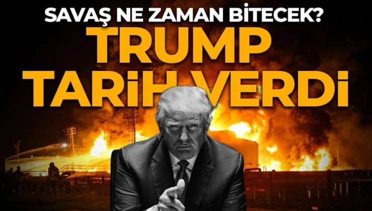 Trump, İran savaşı için tarih verdi! “8 gemi imha edildi”