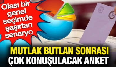 Mutlak Butlan sonrası ortalığı karıştıracak anket: Olası bir seçimde şaşırtan senaryo
