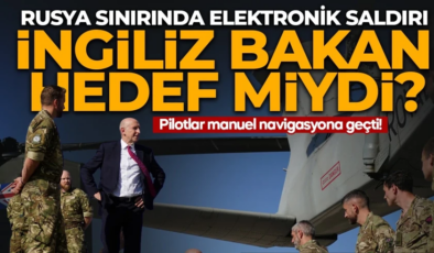 İngiliz bakanın uçağına saldırı: Arkasında Rusya var! Olayın zamanlaması dikkat çekti