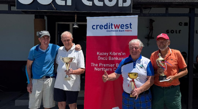 CMC’de Monthly Medal Golf Turnuvası Şampiyonu Rainer Lehmann…