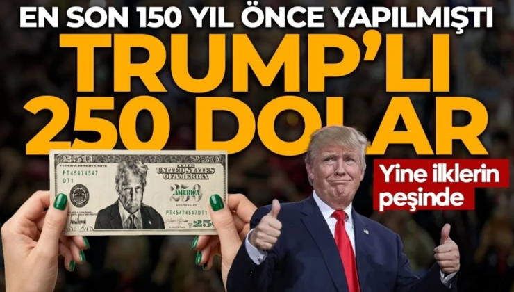 ABD’de Donald Trump’ın portresinin yer aldığı dolar hazır