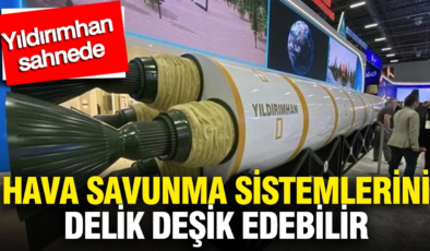 Milli Dev YILDIRIMHAN Sahneye Çıktı: Savunma sistemlerini delik deşik edebilir