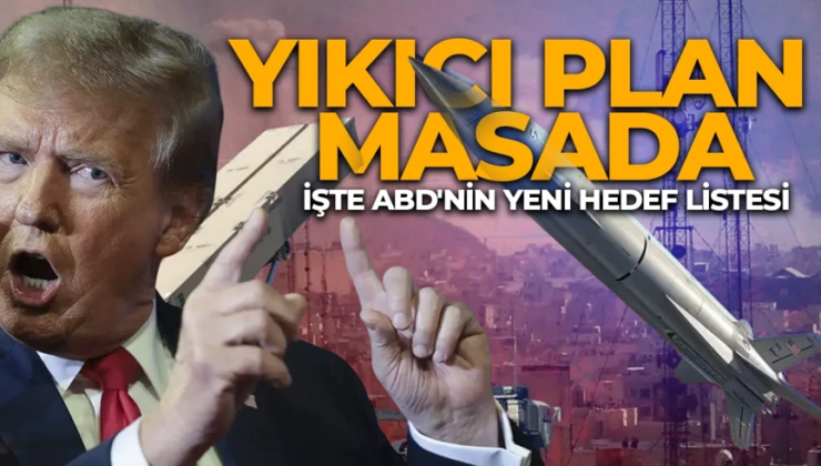 ABD’den İran’a “Son Darbe” planı! İşte ABD’nin yeni hedef listesi