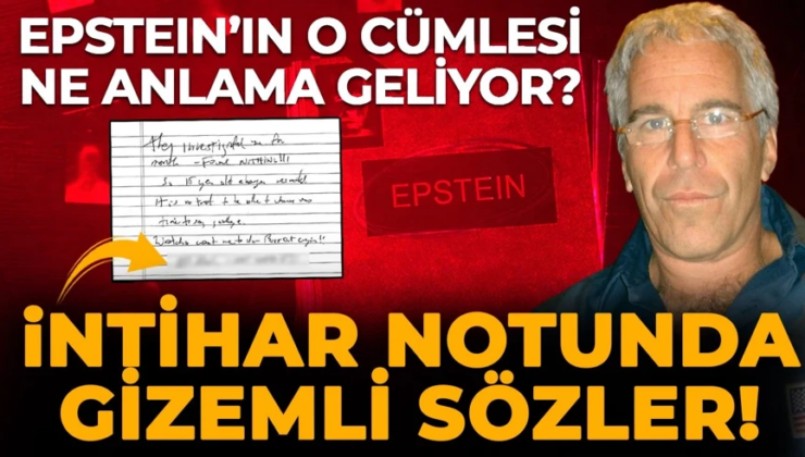 Jeffrey Epstein’ın intihar notunda dikkat çeken o sözler: “Eğlenceli değil buna değmez”