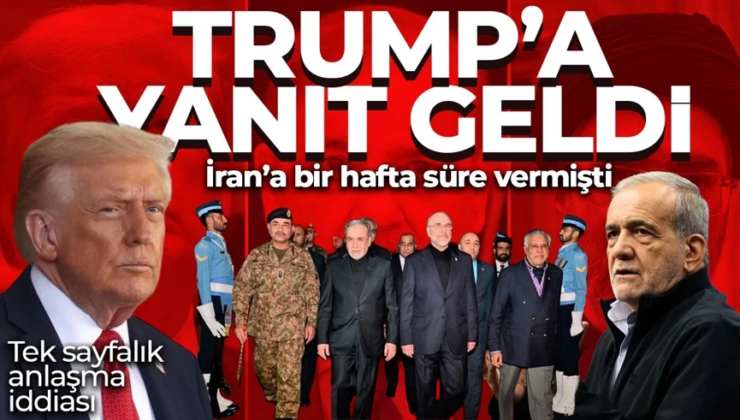 ABD-İran hattında kritik 48 saat! Müzakere masası hareketli! Trump süre verdi, İran ‘diplomasiye hazırız’ dedi!