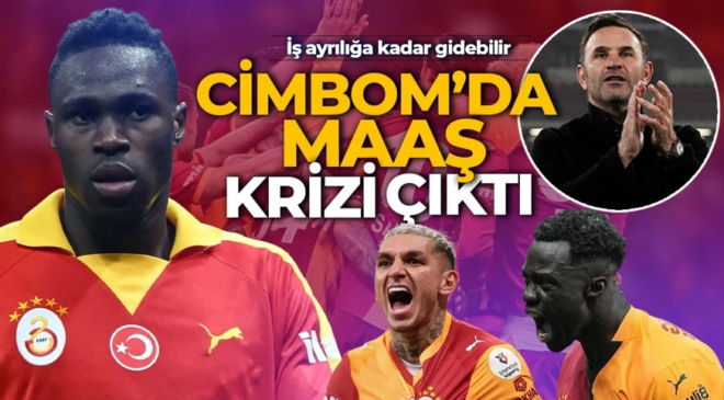 Galatasaray’da takım içerisinde maaş krizi! İş ayrılığa kadar bile gidebilir