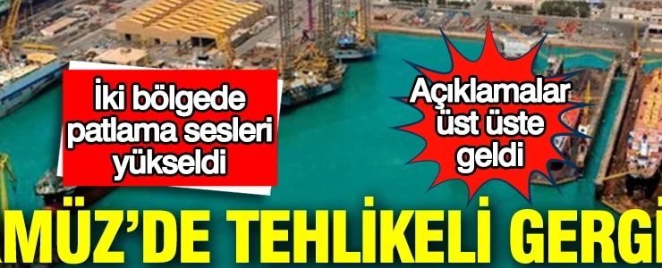 Hürmüz’de tehlikeli gerginlik: İki bölgede patlama sesleri yükseldi