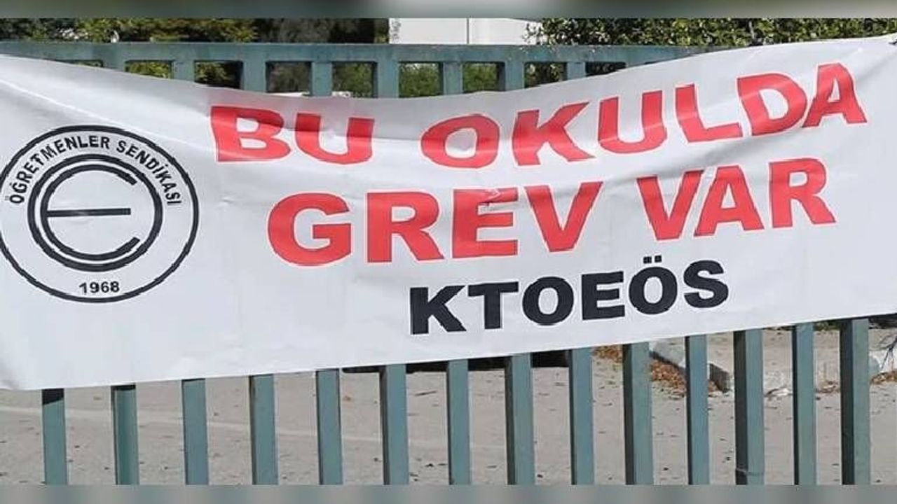 KTOEÖS yarın öğlenden sonra Girne ve bölge okullarında grevde olacak