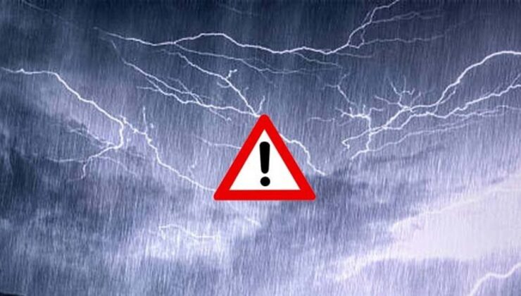 Meteoroloji’den kuvvetli yağış uyarısı