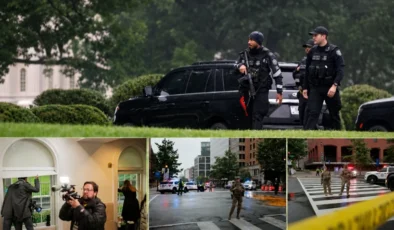 Beyaz Saray yakınında dehşet! FBI ve Gizli Servis harekete geçti! Saldırgan öldürüldü