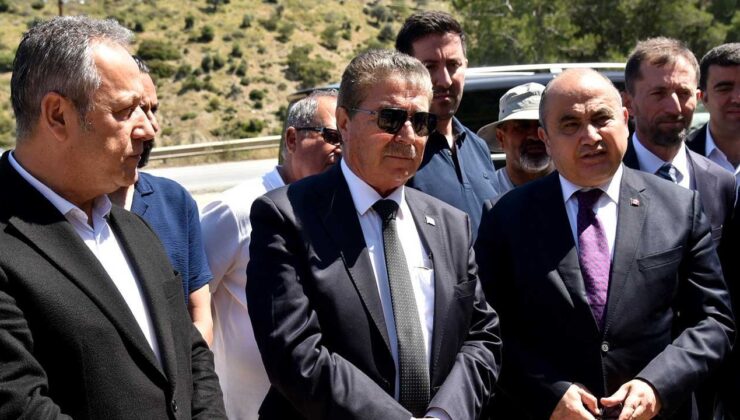Üstel, Sadrazamköy ile Çatalköy-Değirmenlik yolunda incelemede bulundu