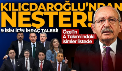 CHP Sözcüsü Müslim Sarı’dan açıklama: 9 isim disipline sevk edildi!