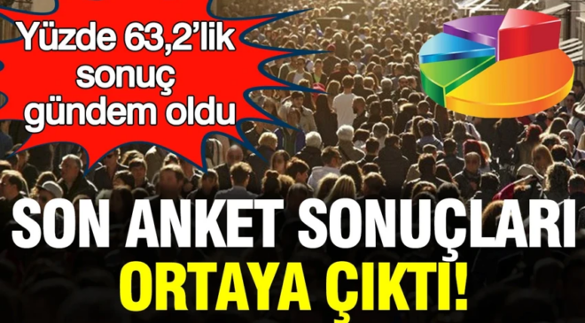 Son anket GENAR’dan: Yüzde 63,2’lik sonuç gündem oldu