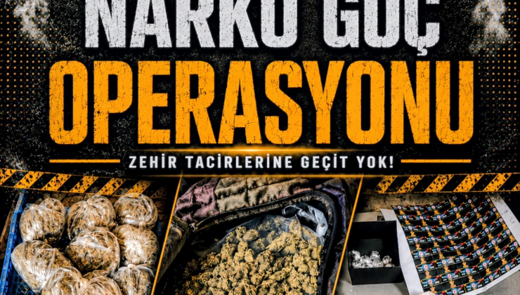 Polis tarafından gerçekleştirilen ‘Uyuşturucu’ operasyonunda 4 kişi tutuklandı