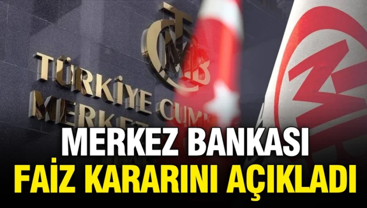 TC Merkez Bankası Haziran ayı faiz kararını açıkladı
