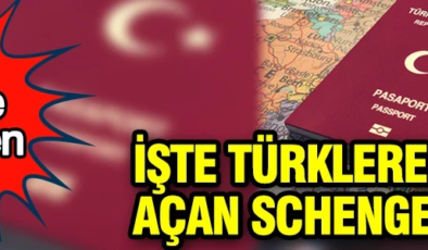 Vize reddine son veren liste: İşte Türklere kapılarını açan Schengen ülkeleri