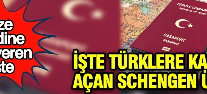 Vize reddine son veren liste: İşte Türklere kapılarını açan Schengen ülkeleri