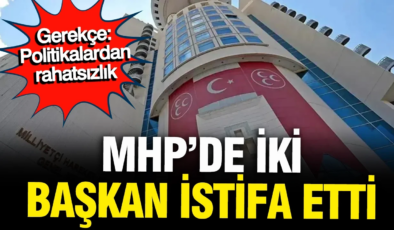 MHP Denizli’de deprem: 2 başkan istifa etti, ‘Politikalardan rahatsızım’ dedi