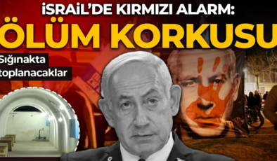 Netanyahu’yu ölüm korkusu sardı! İsrail’de kırmızı alarm: Sığınakta toplanacaklar
