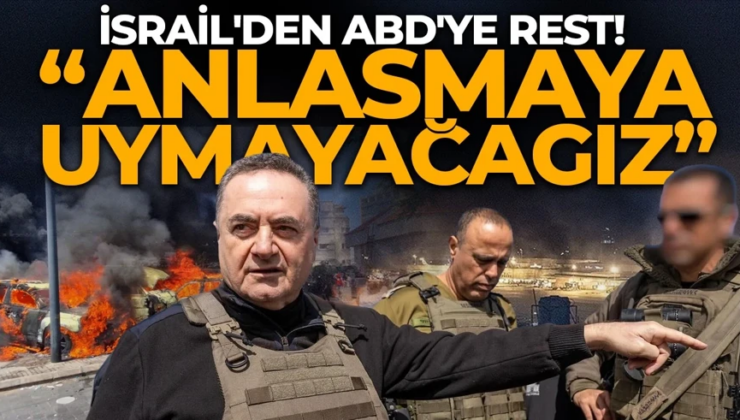 İsrail’den ABD’ye rest! “Geri çekilmeyeceğiz”