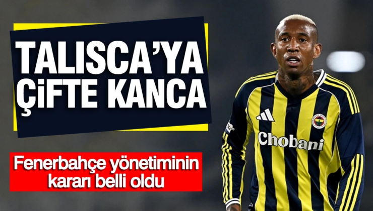 Brezilya’dan Talisca’ya çifte kanca: Fenerbahçe yönetiminin kararı belli oldu