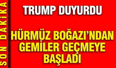 Hürmüz Boğazı’ndan gemiler geçmeye başladı