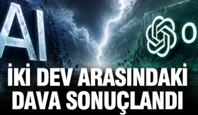 Yapay zeka dünyasında deprem: İki dev arasındaki dava sonuçlandı